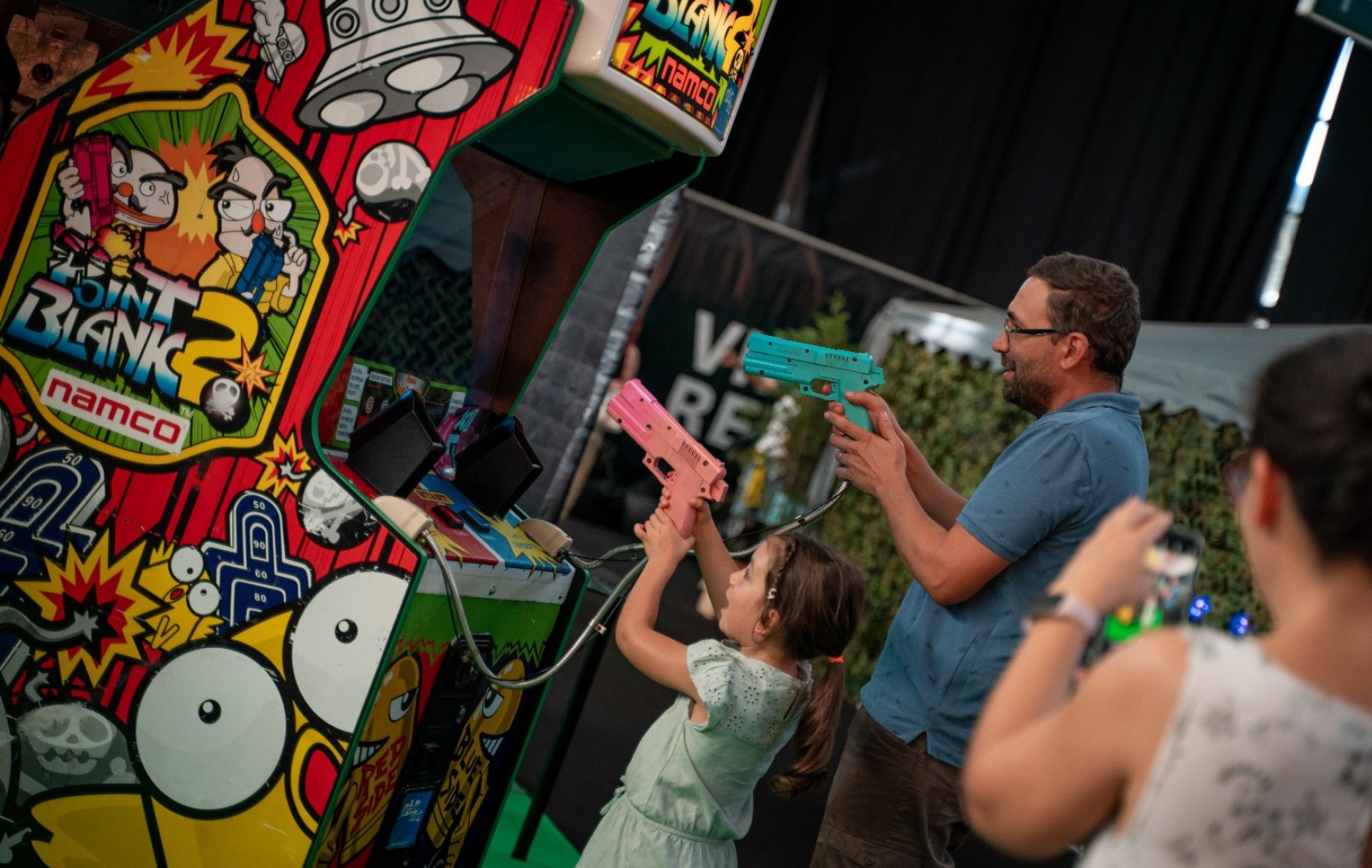 Salão de Jogos, máquinas arcade